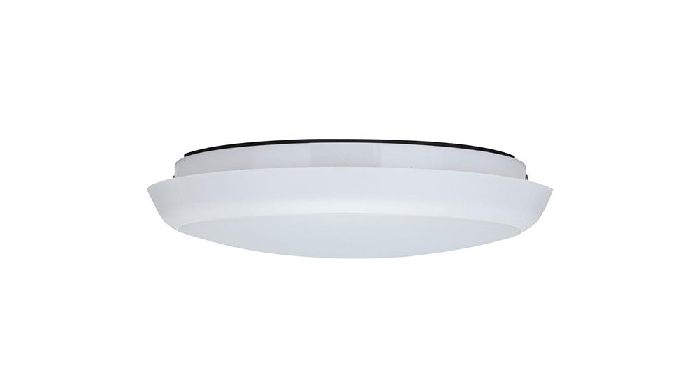 Solar 15 Watt Slimline Dimmable Round LED Ceiling Light White / Tri Colour - 20938