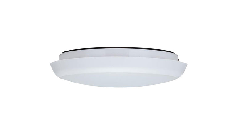 Solar 15 Watt Slimline Dimmable Round LED Ceiling Light White / Tri Colour - 20938