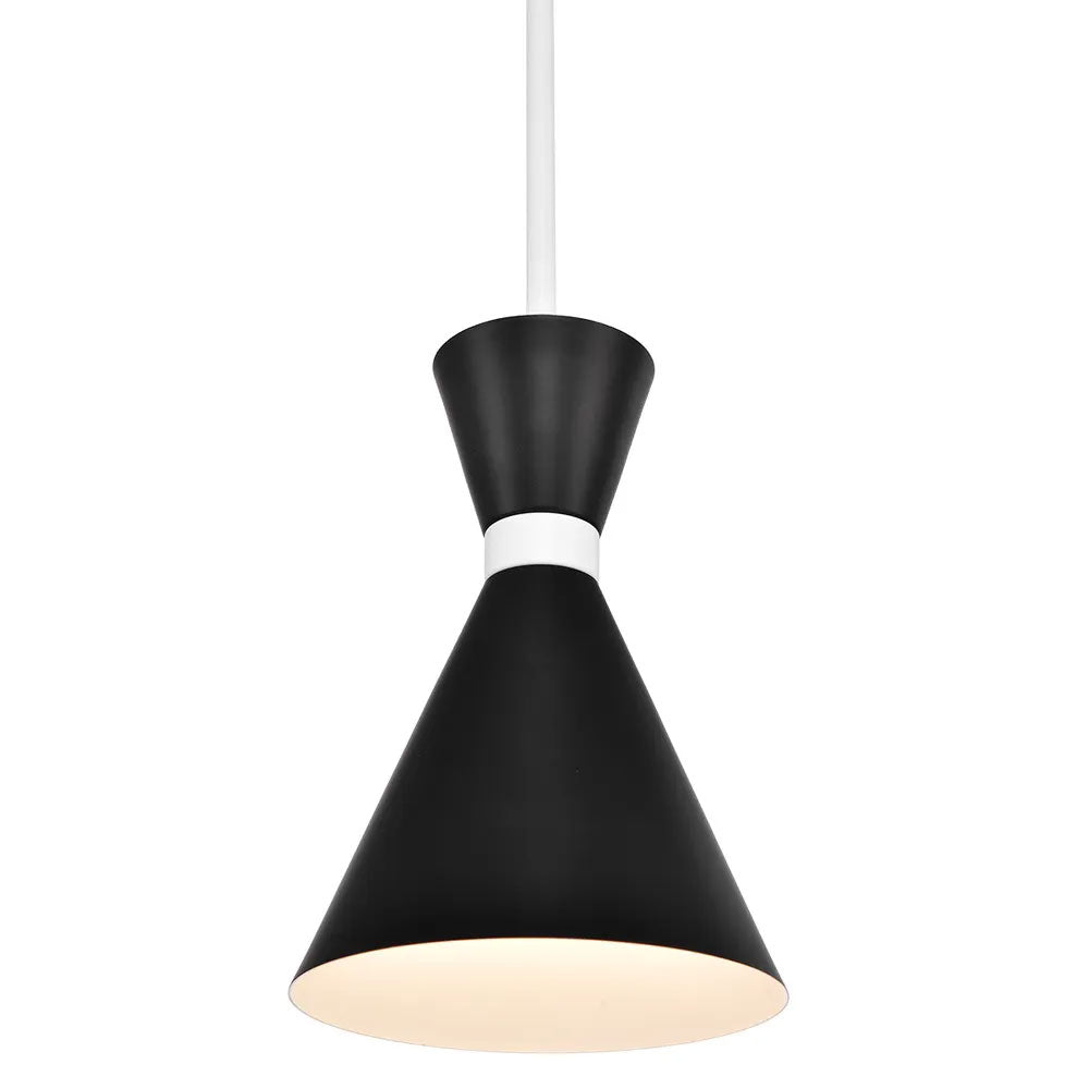 Oslo Pendant Black / White - 20913