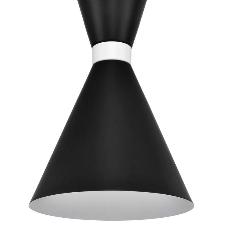 Oslo Pendant Black / White - 20913