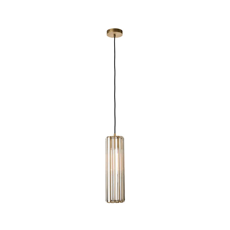 Alana Crystal Pendant - 1 Globe - 20917