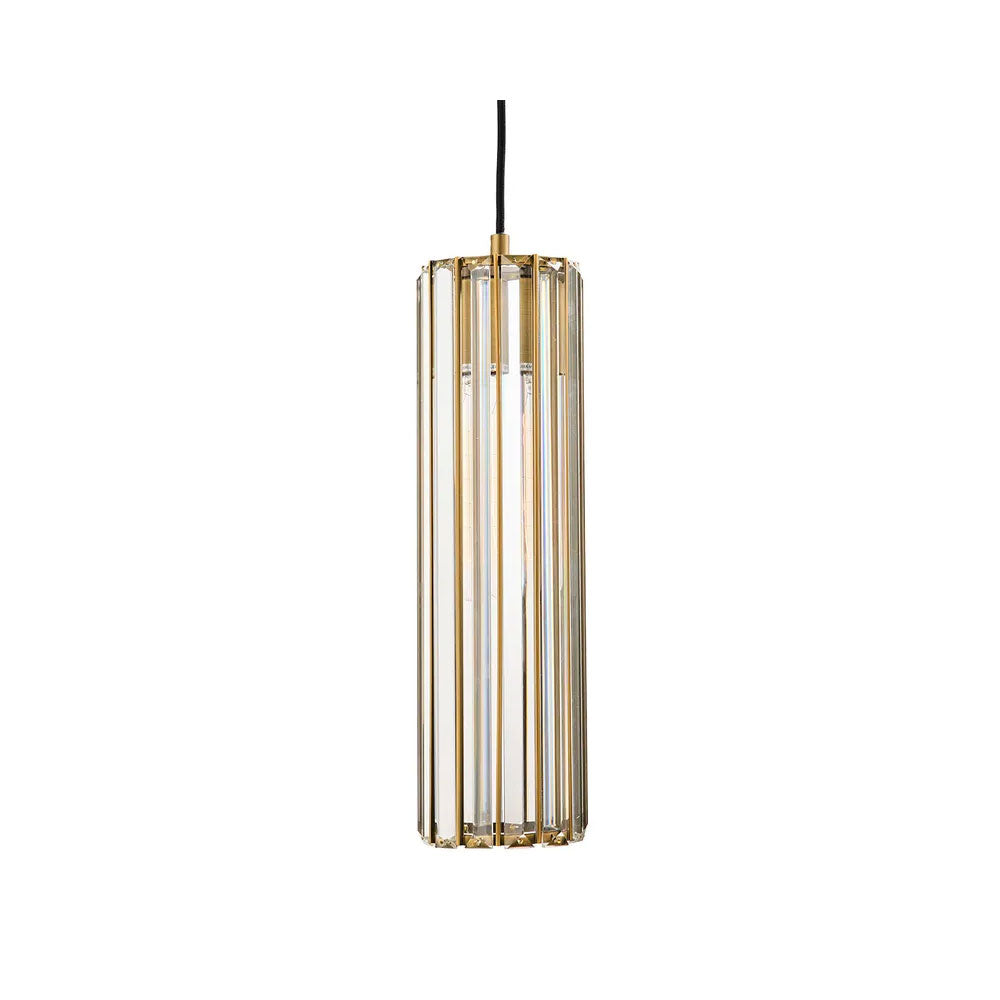 Alana Crystal Pendant - 1 Globe - 20917