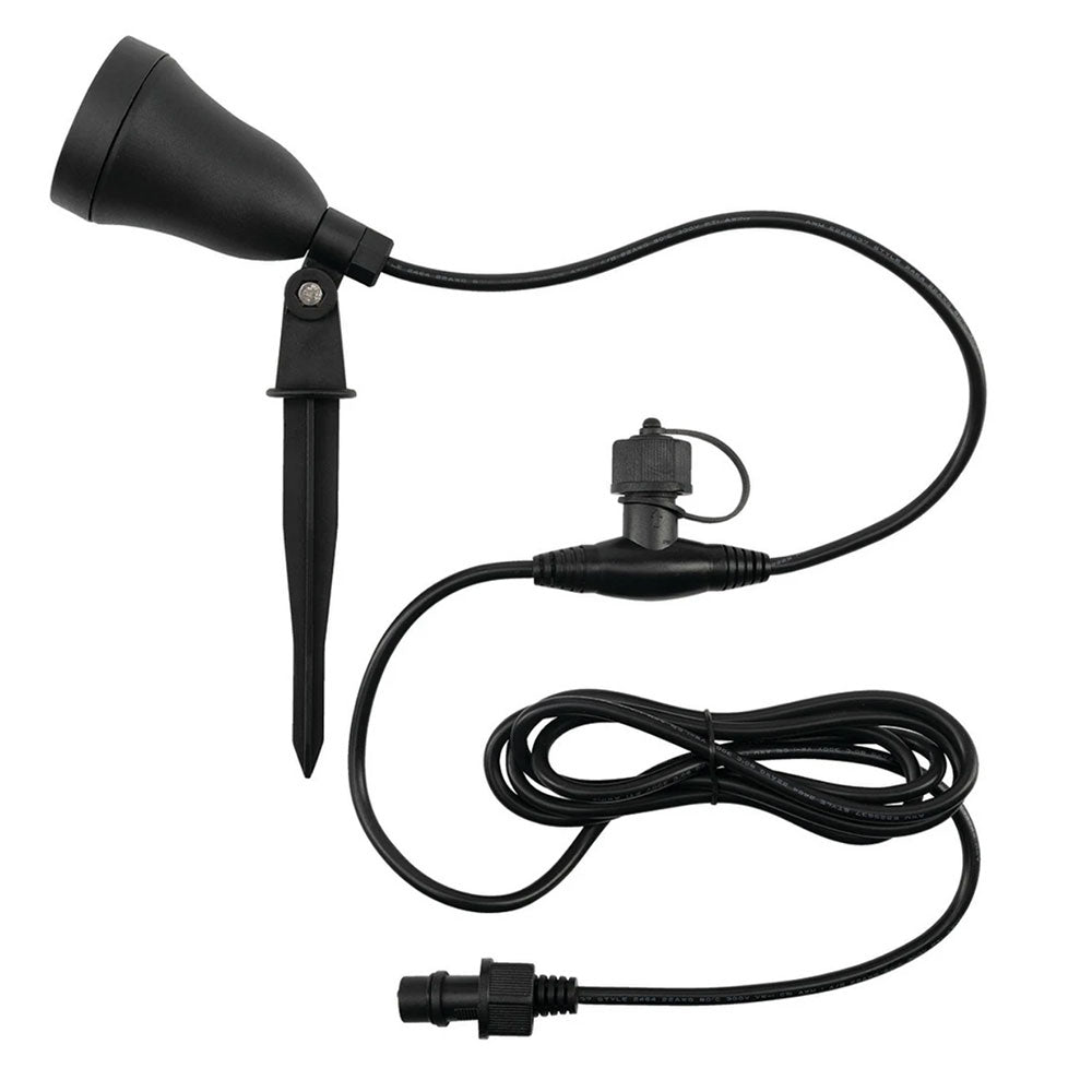 Smart Corymbia 3W Dimmable LED Spike Light Black / RGB - 20959/06