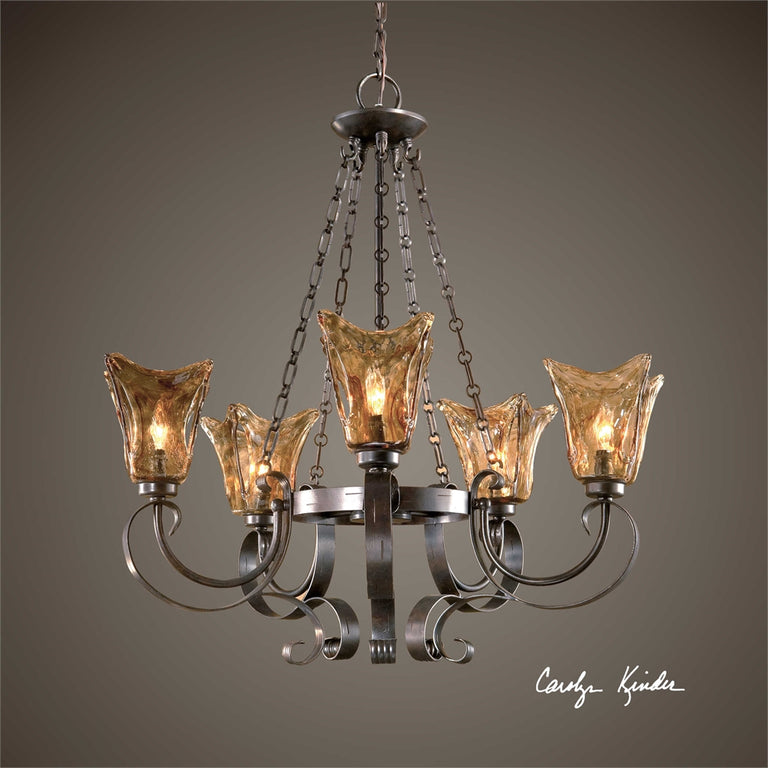 Vetraio 5 Light Chandelier - 21007
