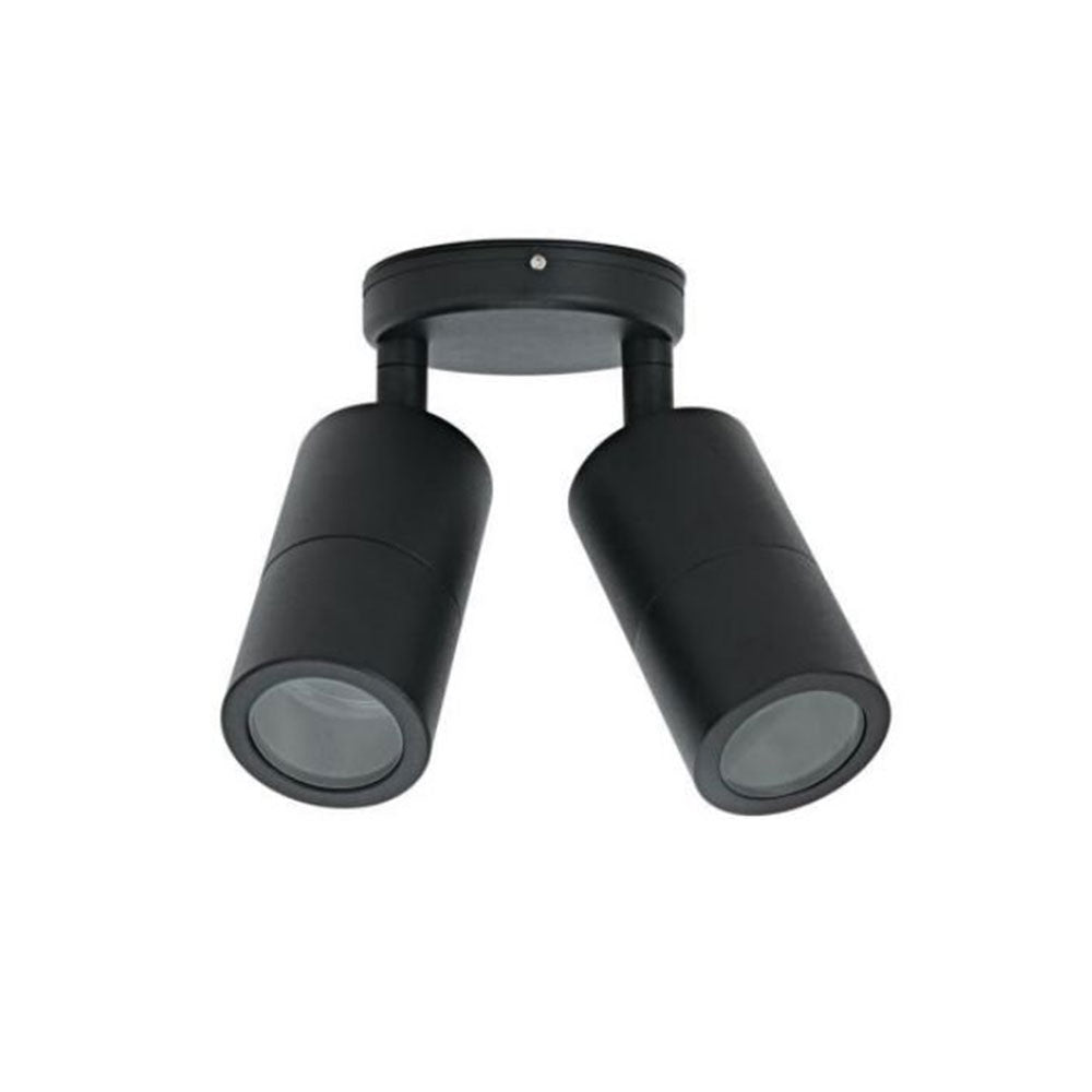 Nathasa 4 2 Light 240V GU10 Spotlight Black - 2124B
