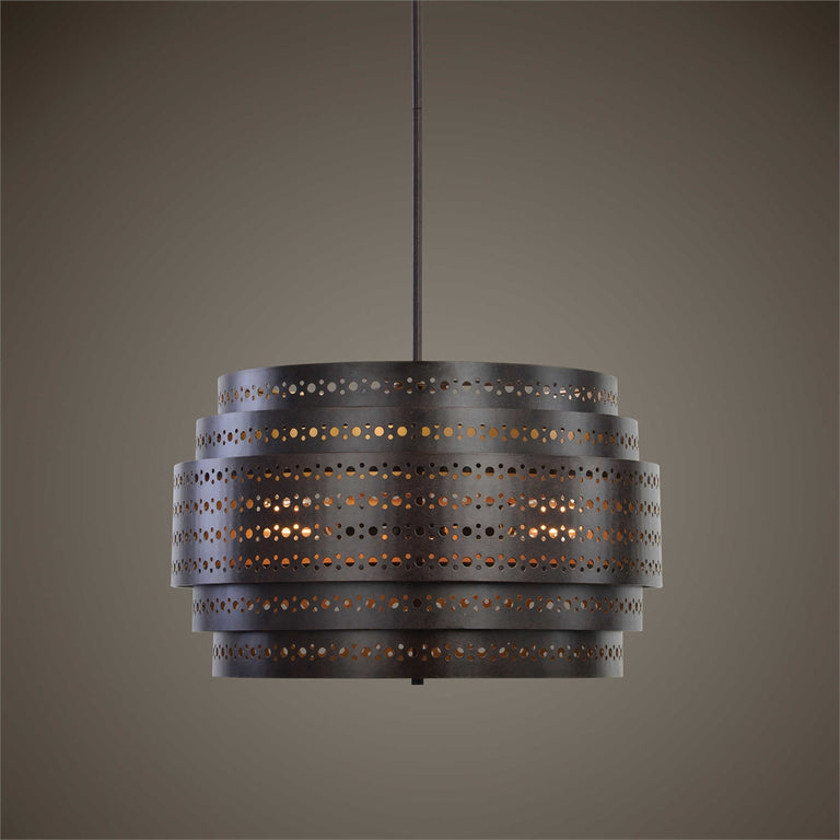 Fuller 3 Light Chandelier - 21303