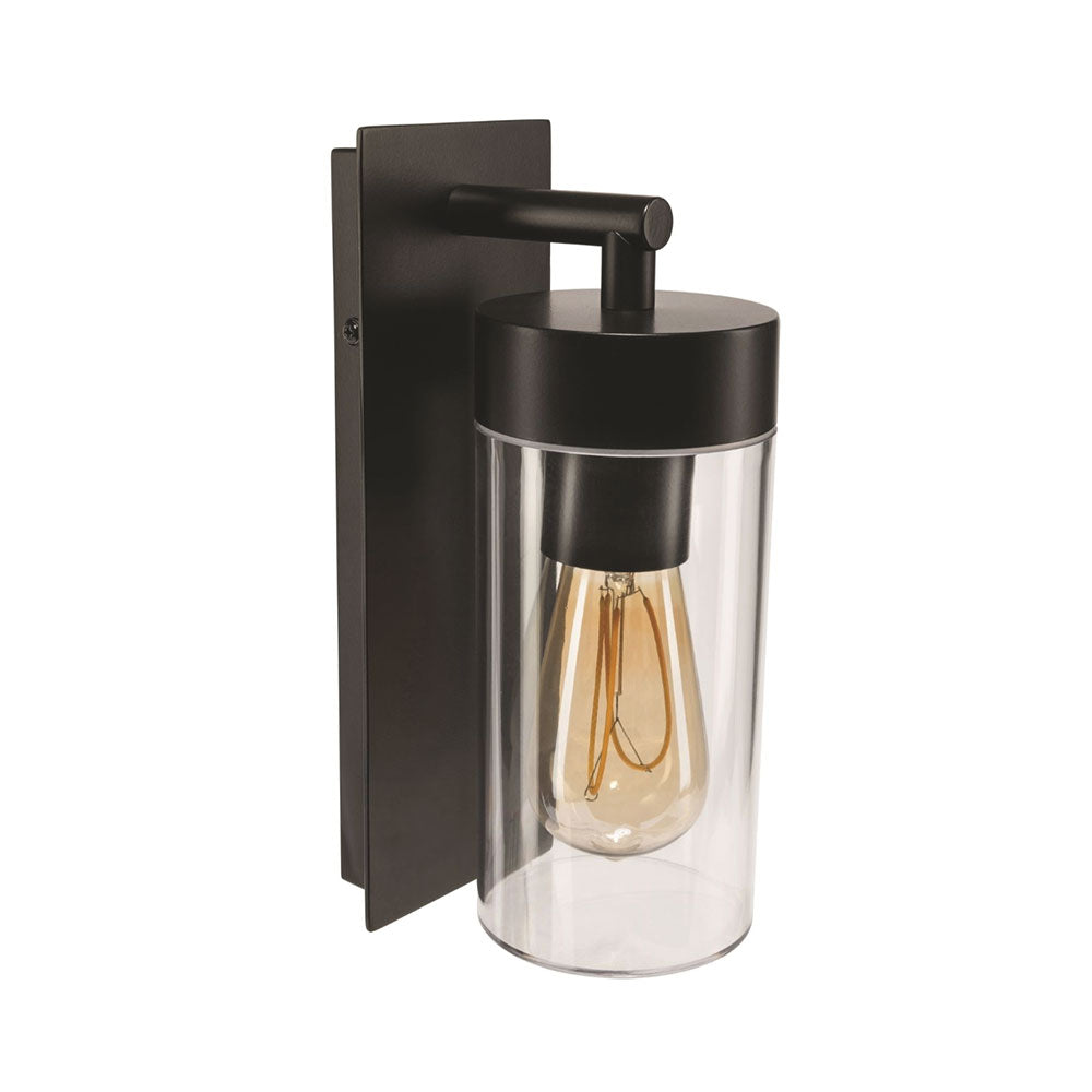 Wembley Industrial Outdoor Wall Light Black IP44 - 21329/06