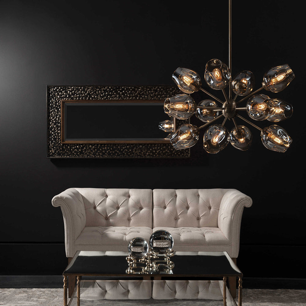 Chet 12 Light Chandelier Antique Brass - 21325