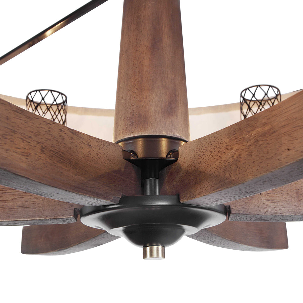Woodall 6 Light Chandelier Dark Bronze - 21331