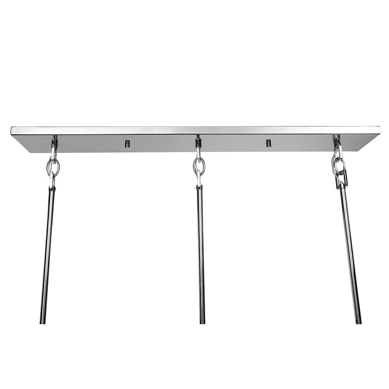 Newburgh 3 Light Pendant Polished Nickel - 21336