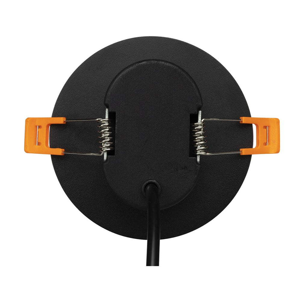 Jez 7W LED Plug In DIY Spotlight Matt Black / Warm White - 21388/06