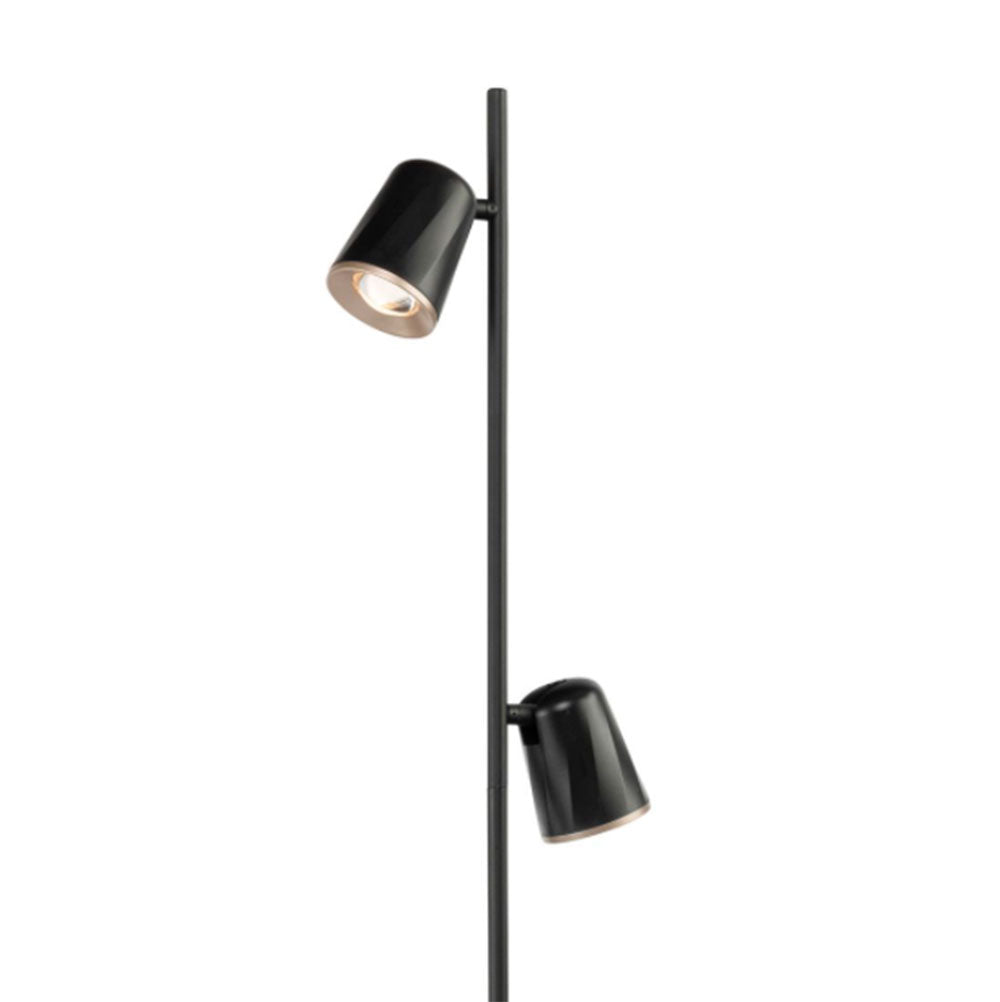 Kalla 12W LED Floor Lamp Black / Warm White - 21427/06