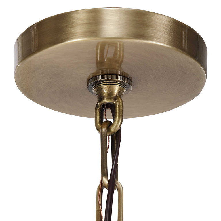 Nador 1 Light Pendant Antique Brass - 21521