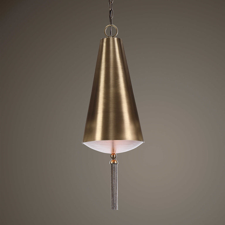 Nador 1 Light Pendant Antique Brass - 21521