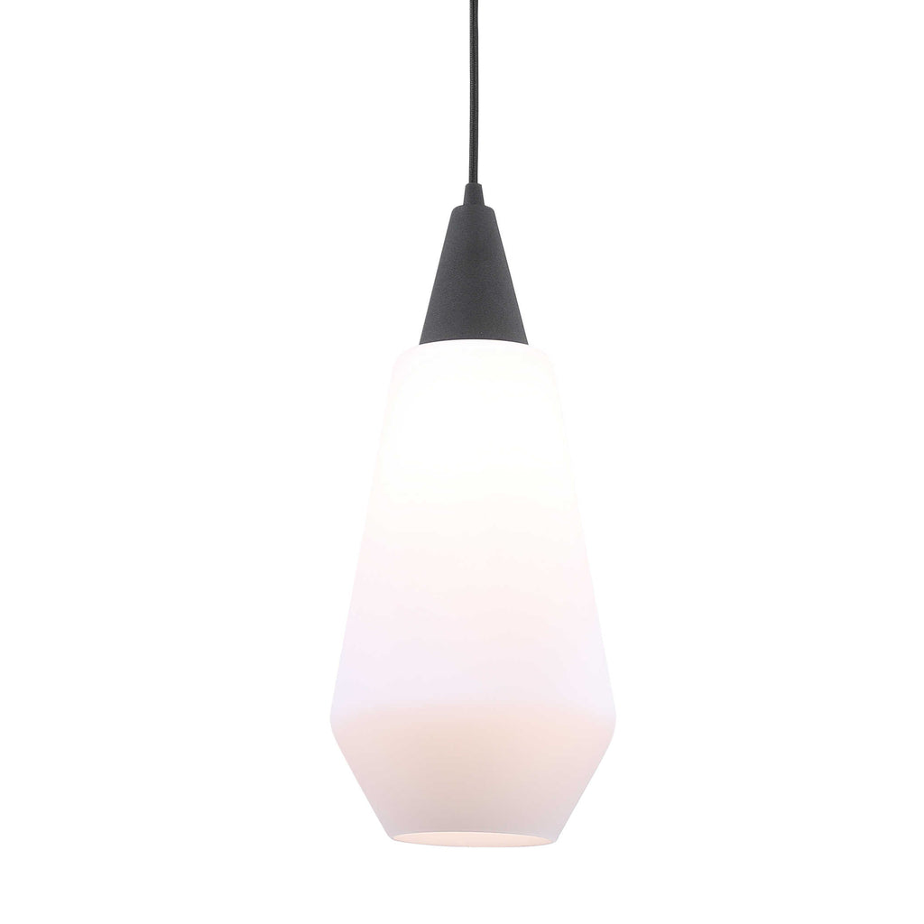 Eichler 1 Light Pendant Matt Black - 21525