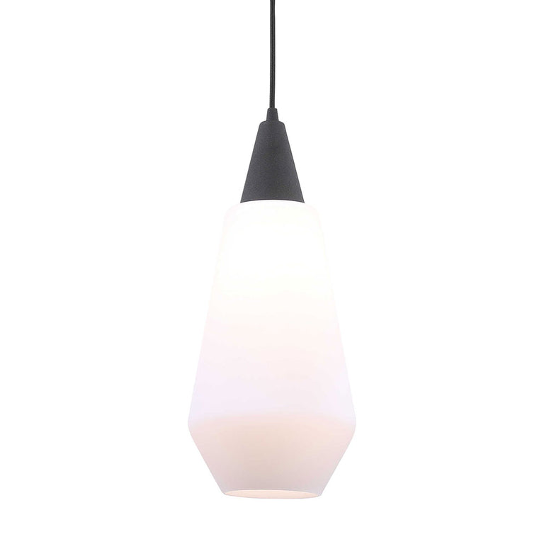 Eichler 1 Light Pendant Matt Black - 21525