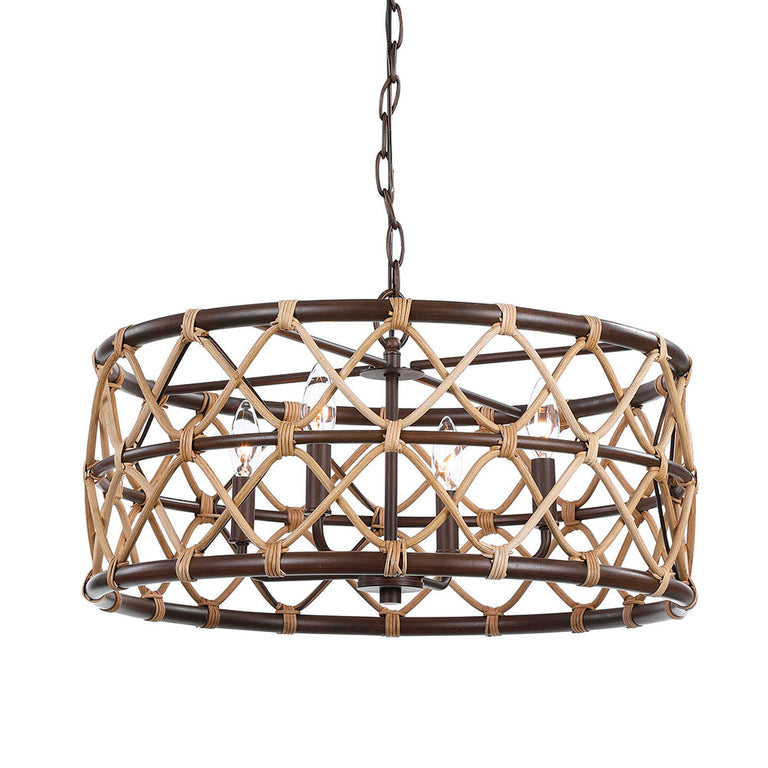 Hilo 4 Light Pendant Oil Rubbed Bronze - 21534