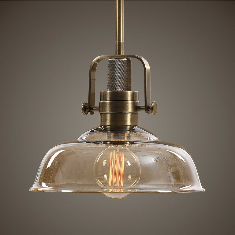 Kinnard 1 Light Pendant Antique Brass - 21539