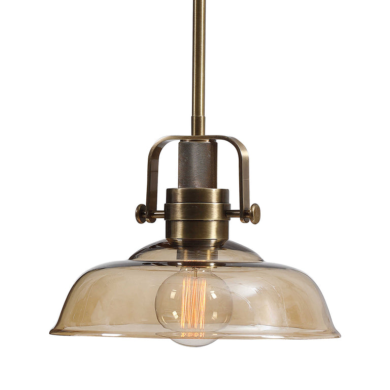 Kinnard 1 Light Pendant Antique Brass - 21539