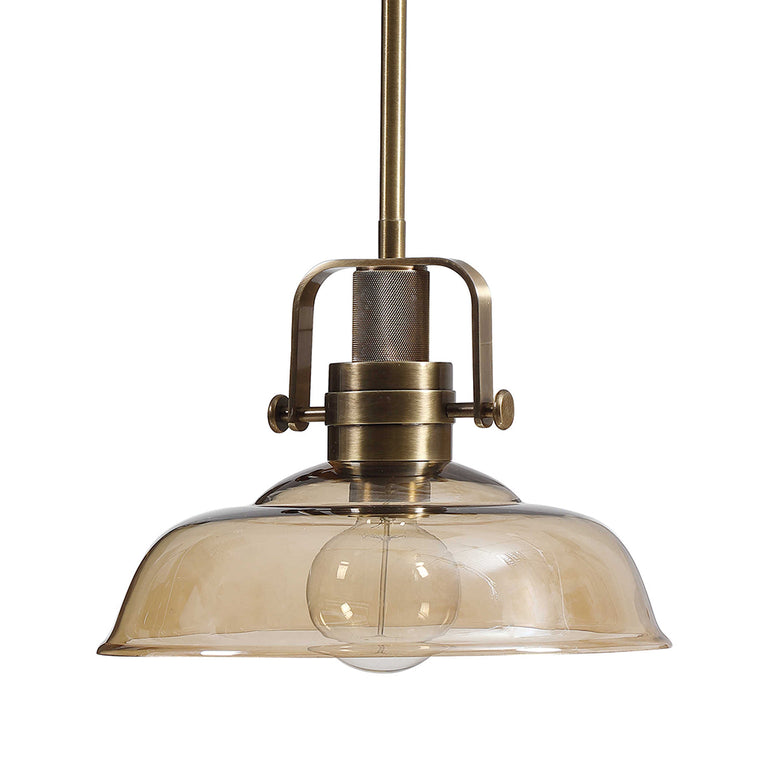 Kinnard 1 Light Pendant Antique Brass - 21539