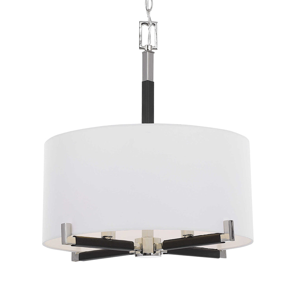 Newburgh 4 Light Hanging Shade Pendant Chrome - 21542