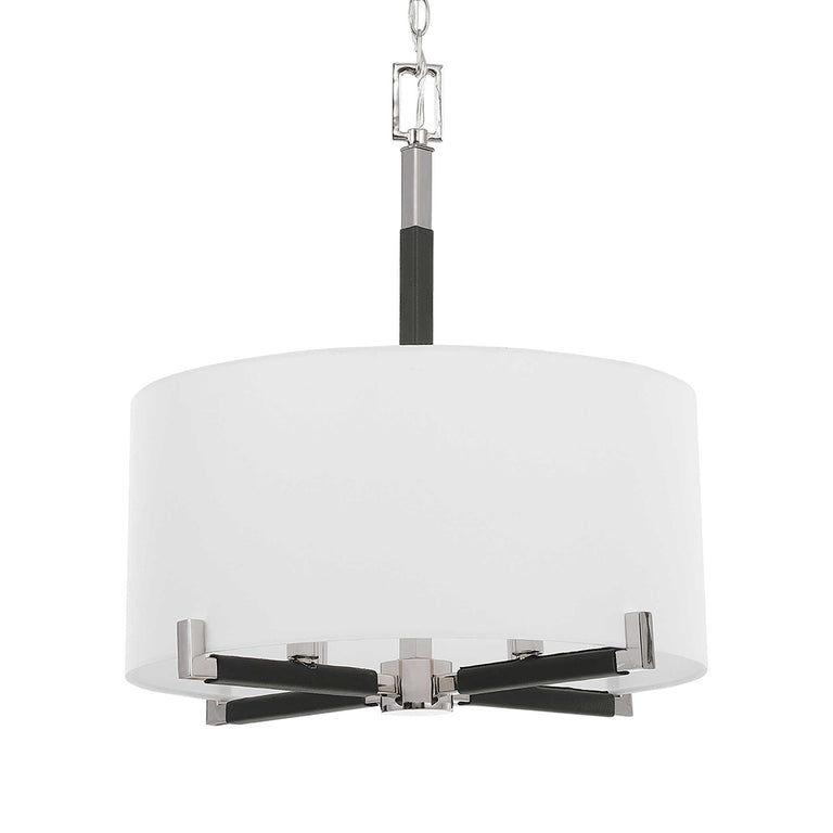 Newburgh 4 Light Hanging Shade Pendant Chrome - 21542