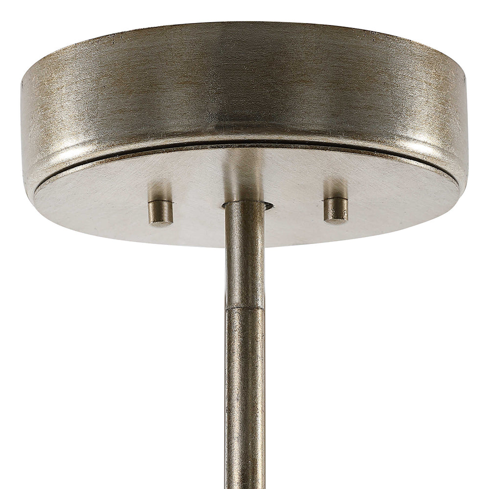 Goccia 6 Light Pendant Antique Bright Silver - 21544