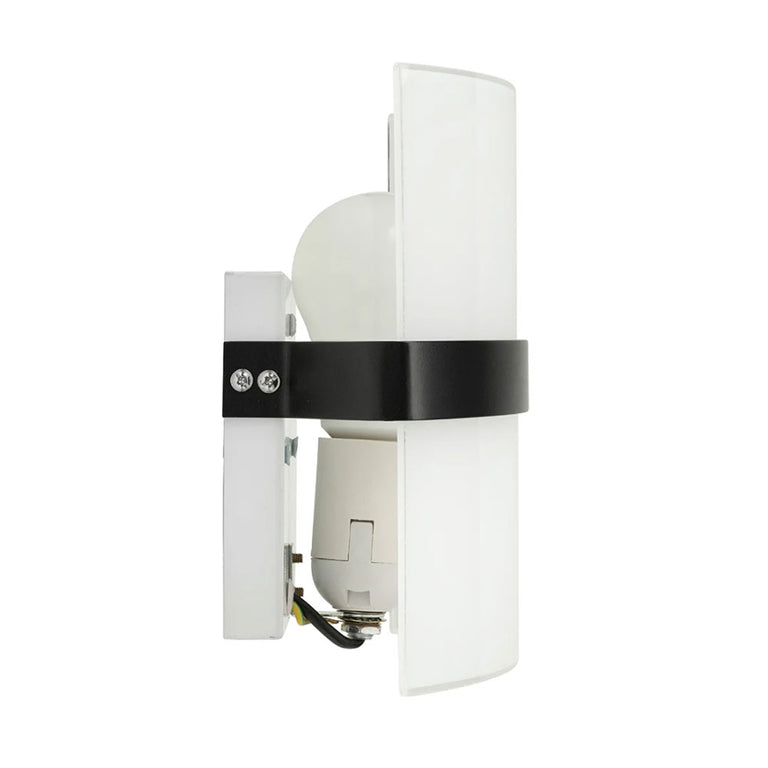 Kota 20cm Contemporary Wall Sconce Matt Black - 21560/06