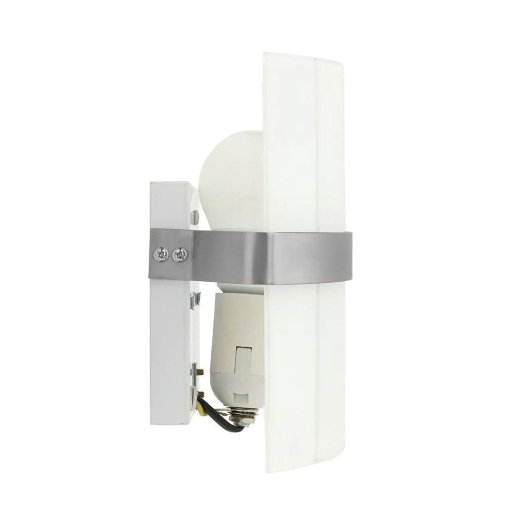 Kota 20cm Contemporary Wall Sconce Satin Nickel - 21560/13
