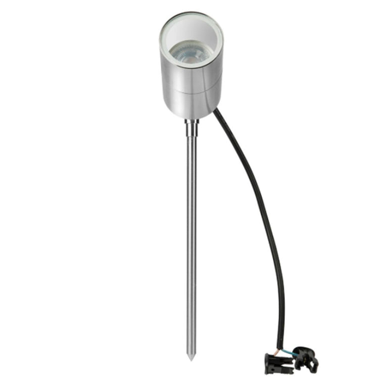 Seaford 5W 12V DC MR16 LED Spike Light Chrome / Warm White - 21625/15