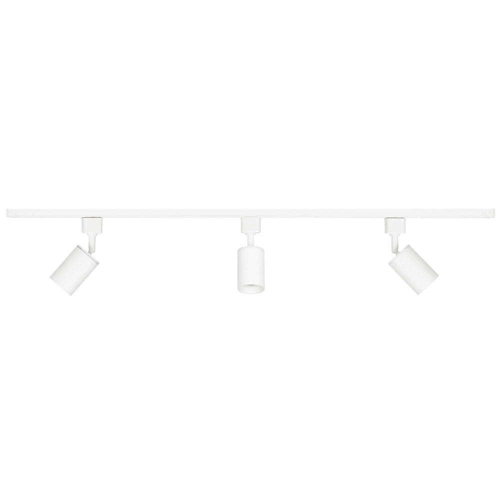 Naj Single Circuit 7W LED 3 Light Track Light Kit White / Cool White - 21686/05