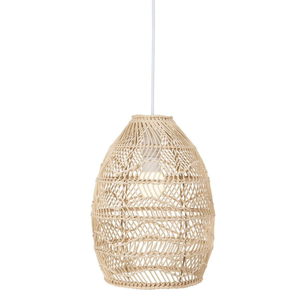 Anji 26cm DIY Rattan Pendant Light Natural - 21781/37