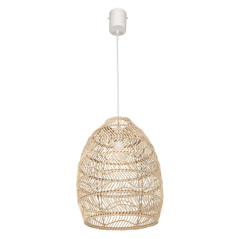 Anji 32cm DIY Rattan Pendant Light Natural - 21782/37