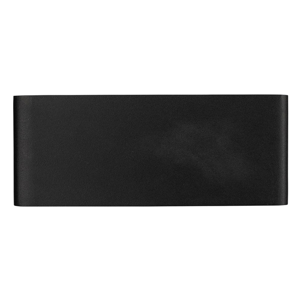 Lila 10W LED Wall Light Matt Black / Warm White - 21837/06