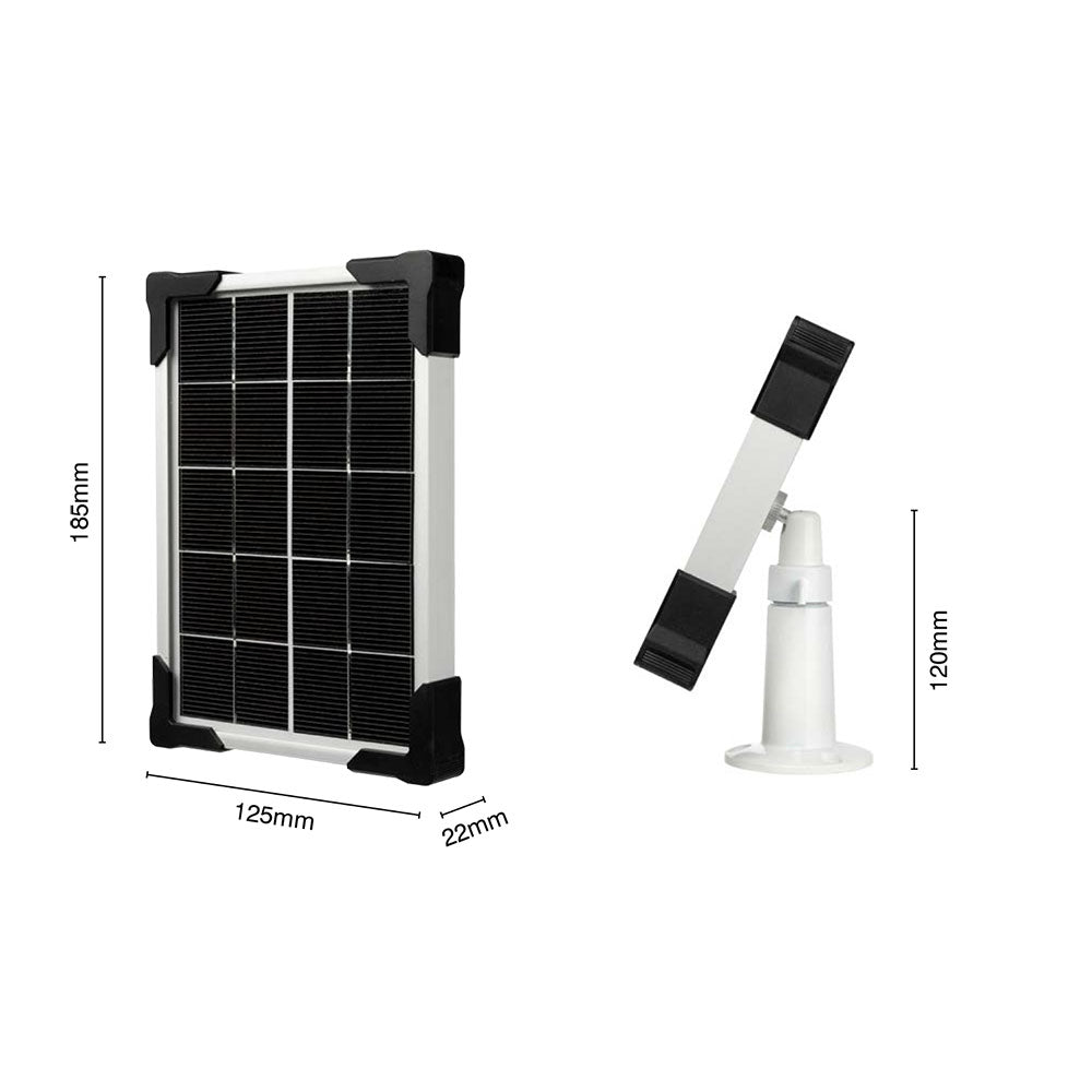 Solar Panel For Smart Rechargeable Battery Cameras - 21951/08