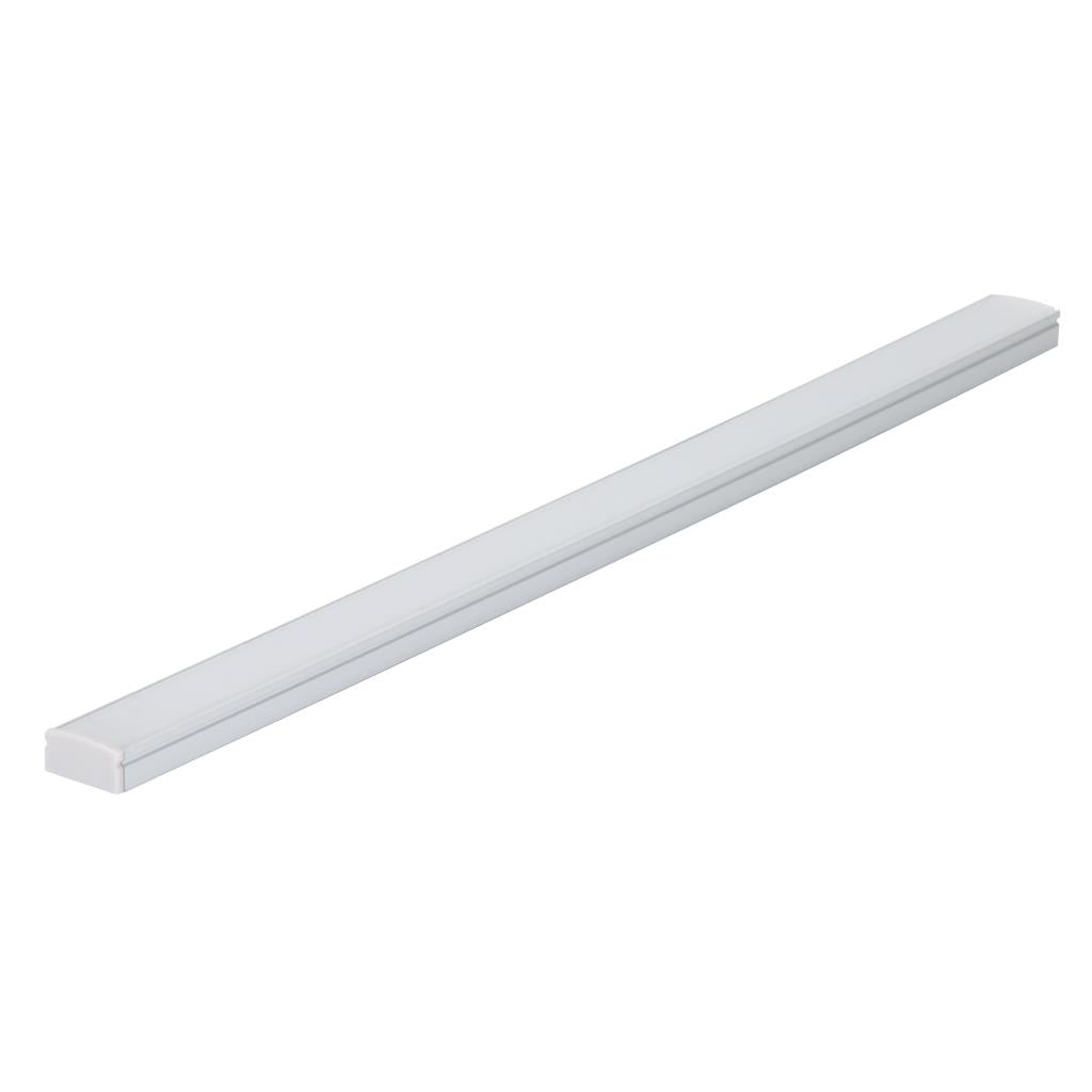 Nova Line 1 Metre Surface Mounted LED Profile Natural Clear - 22045