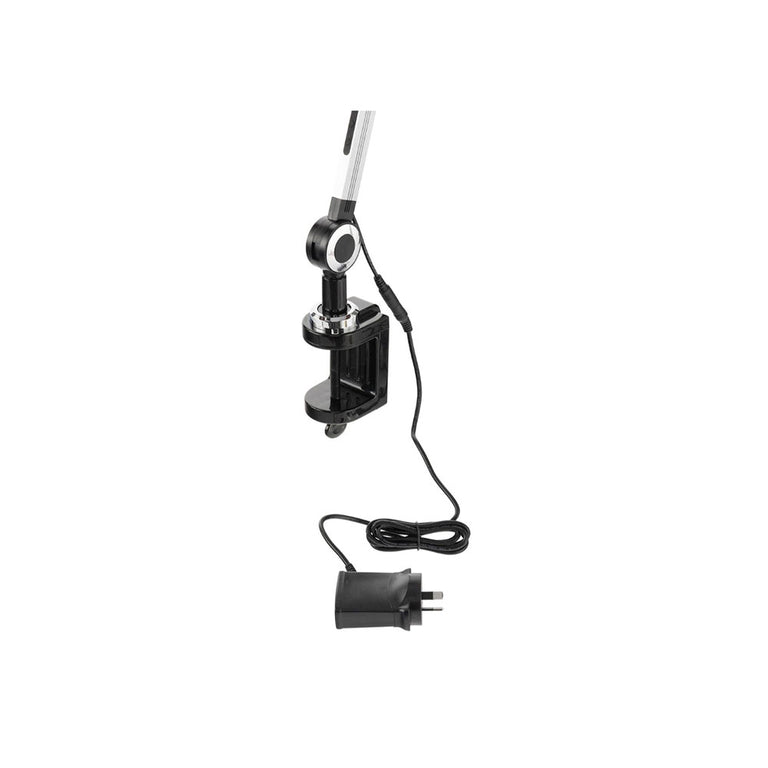 Thrive 10W LED Tone Changing LED Adjustable Clamp Lamp Black / Tri-Colour - 22053/06