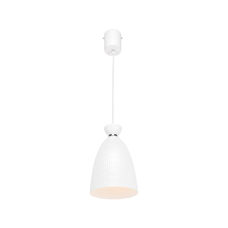 Minca DIY 16cm Detailed Metal Pendant Light White - 22055/05