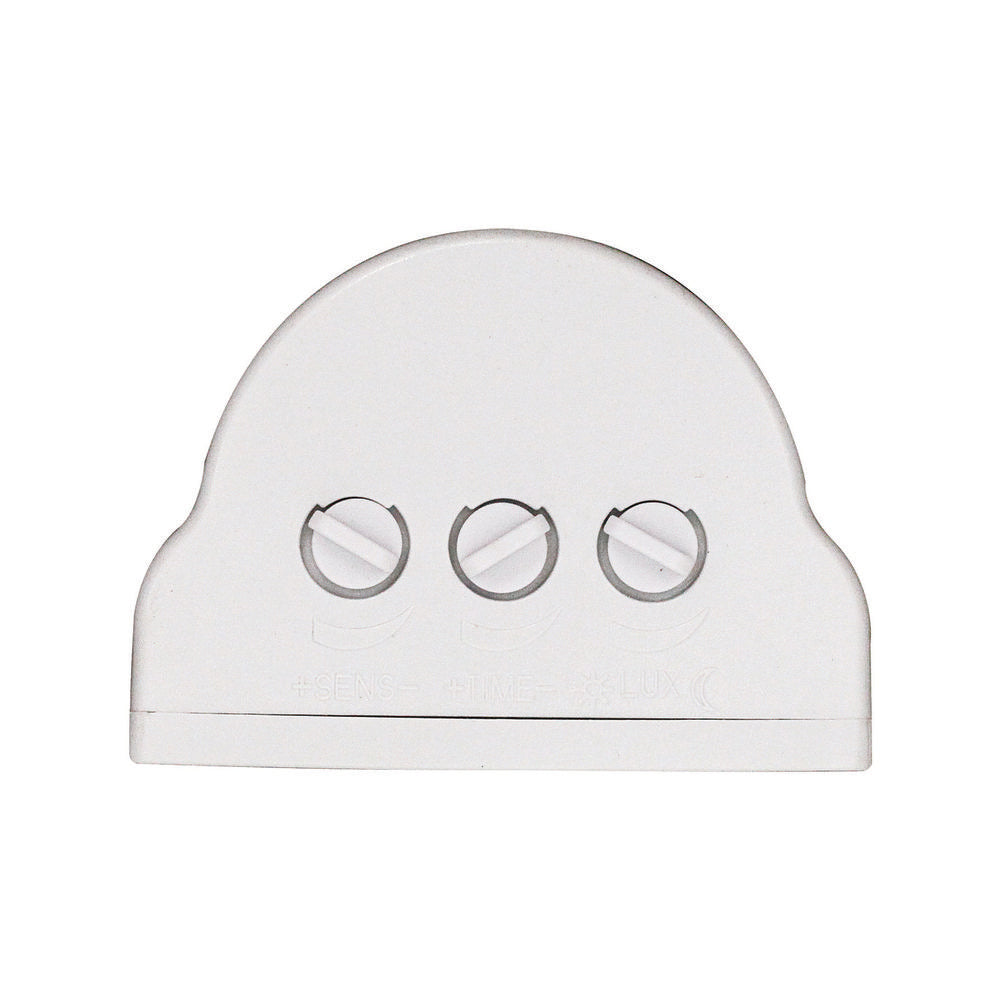 Kratos 20W LED DIY Twin Flood Light With Motion Sensor White / Cool White - 22096/05