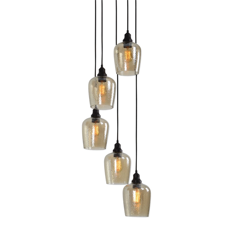 Aarush 5 Light Cluster Pendant - 22119