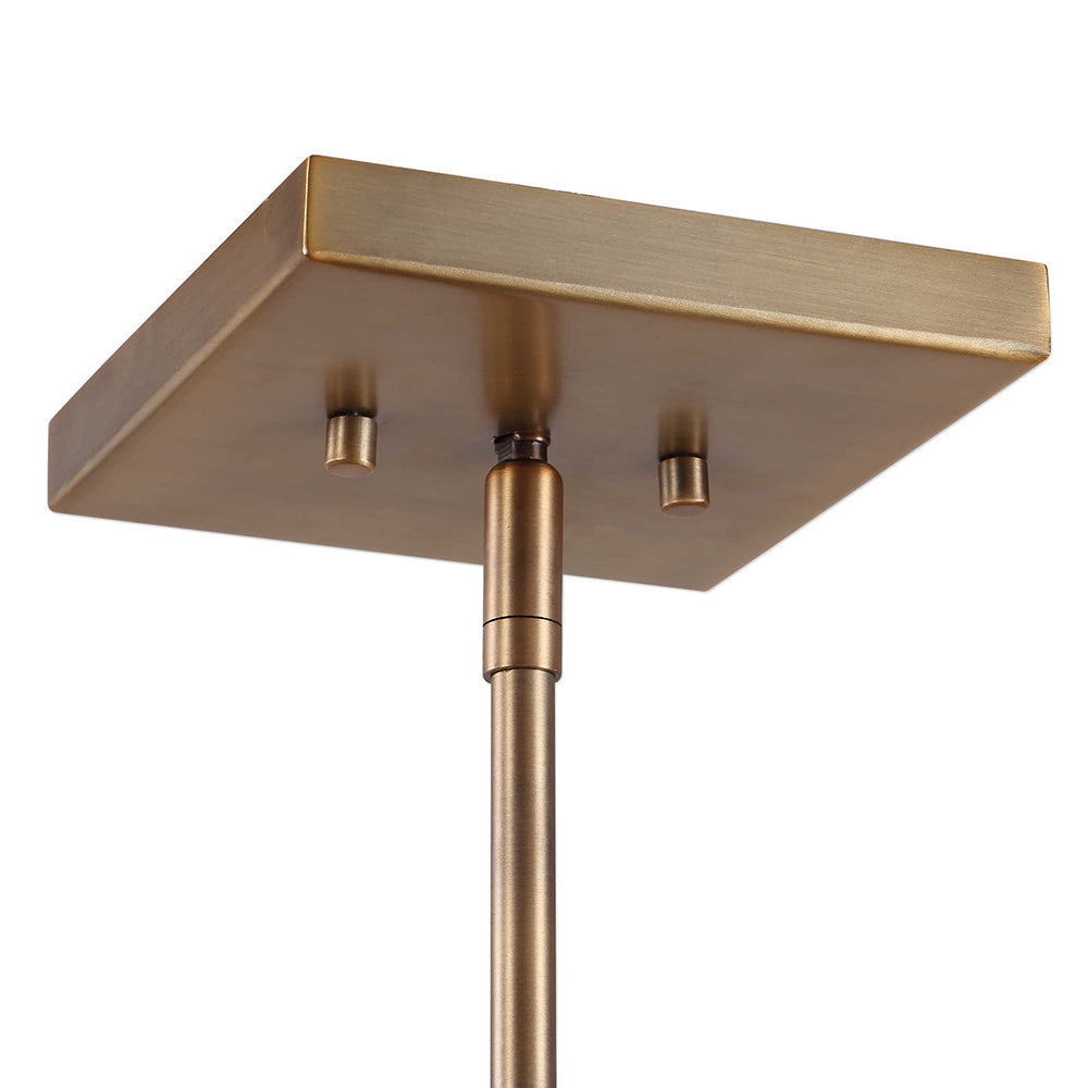 Romilly 4 Light Pendant Antique Brass - 22144