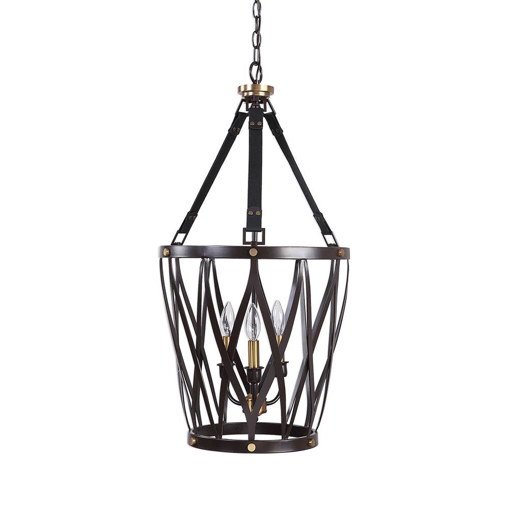 Marlandin 3 Light Pendant Rubbed Bronze - 22148