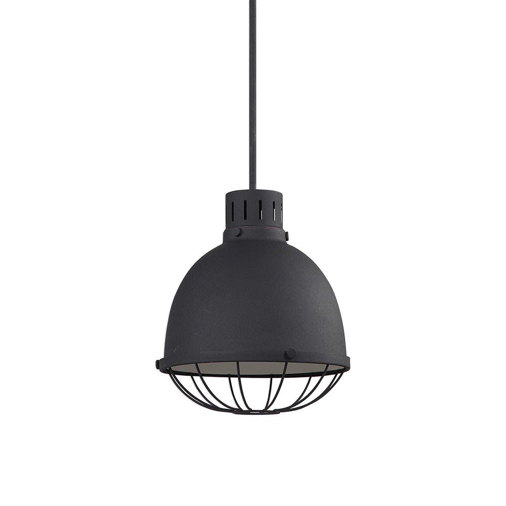 Dayton 1 Light Pendant Textured Black - 22163