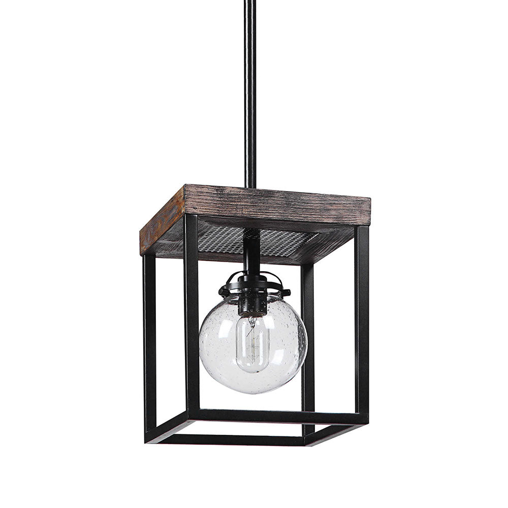 Pearsall 1 Light Pendant Black - 22183