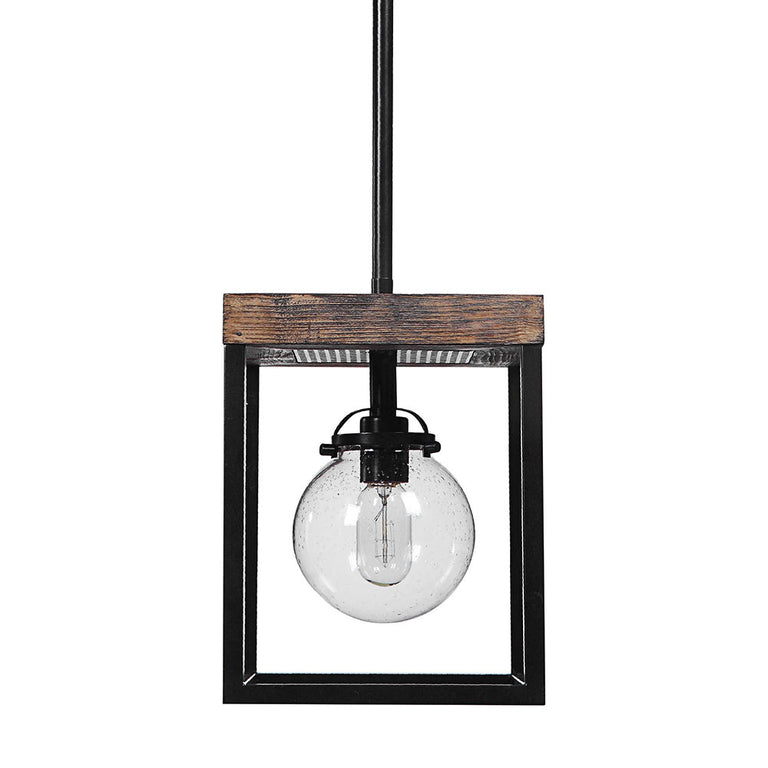 Pearsall 1 Light Pendant Black - 22183