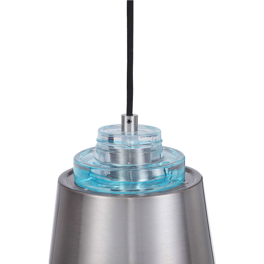 Pratt 1 Light Pendant Brushed Nickel - 22185