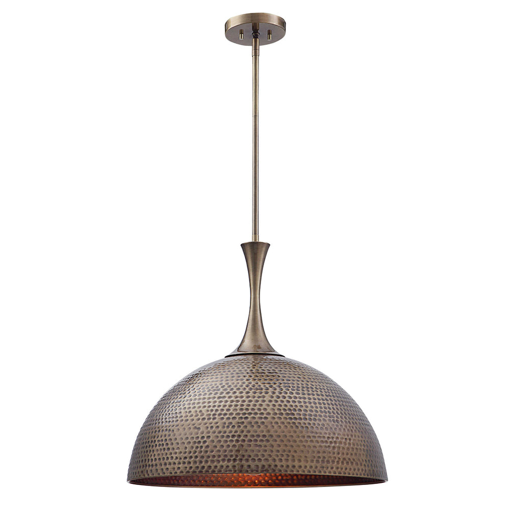Raynott 1 Light Pendant Antique Brass - 22190