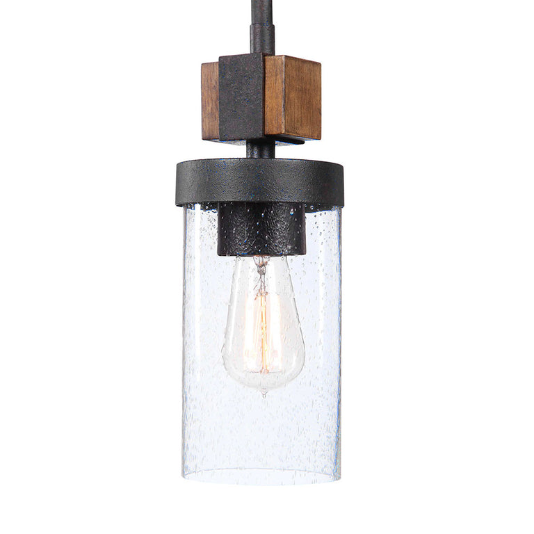 Atwood 1 Light Pendant Weathered Bronze - 22195
