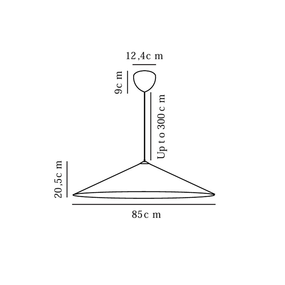 Hill 85 Pendant White - 2220103060