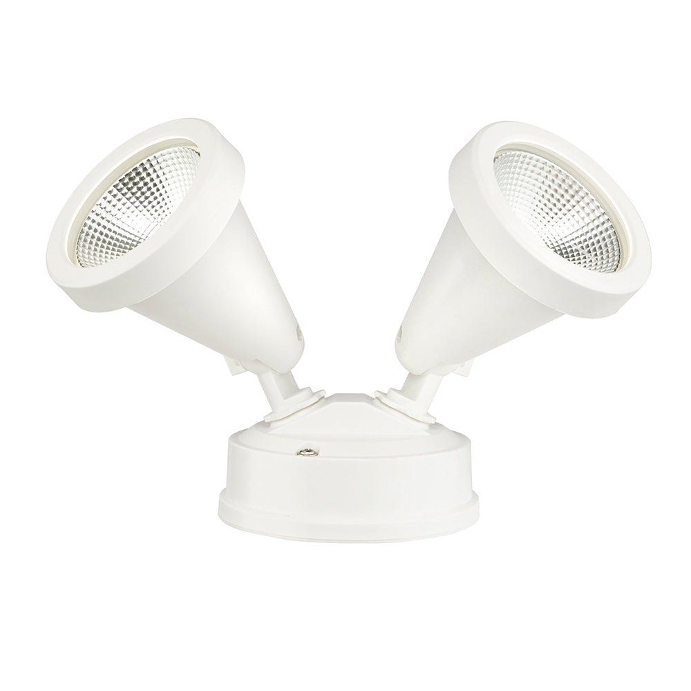Stinger 20W LED Twin Spotlight White / Tri-Colour - 22287/05